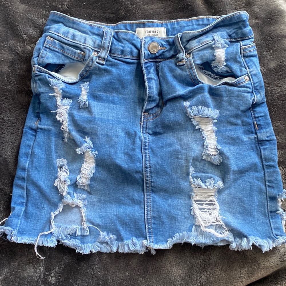 Forever 21 Jean skirt
